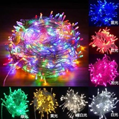 100pcs 10m Christmas Lights Waterproof Battery Led String Lights Christmas Decorations For Home Batteries not included