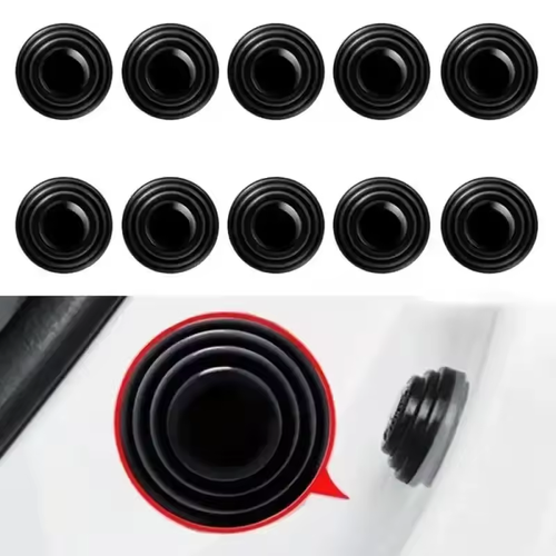 Anti-collision silicone pad car door closing anti-shock protection soundproof silent buffer stickers gasket Auto Accessories