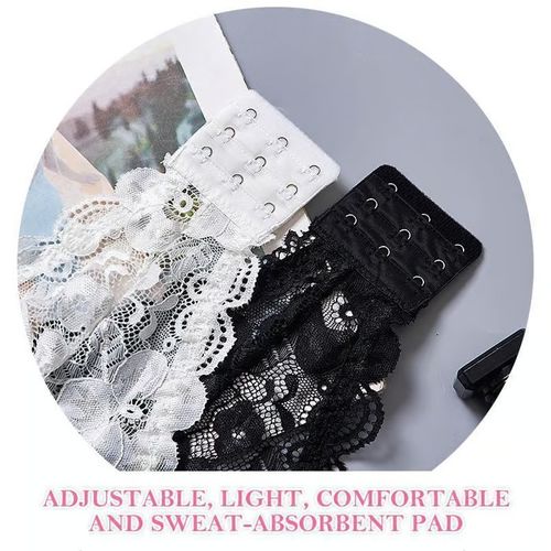 3 pieces of sweet mesh transparent lace Strapless Lace Tube Bra in plus size