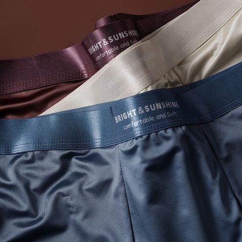 3 Packs Breathable Nylon Ice Silk boxer
