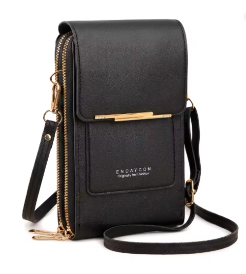 Women Crossbody Shoulder Bags Wallets Touch Screen Cell Phone Purse Soft Leather Strap Handbag for Female Luxury Messenger Bags