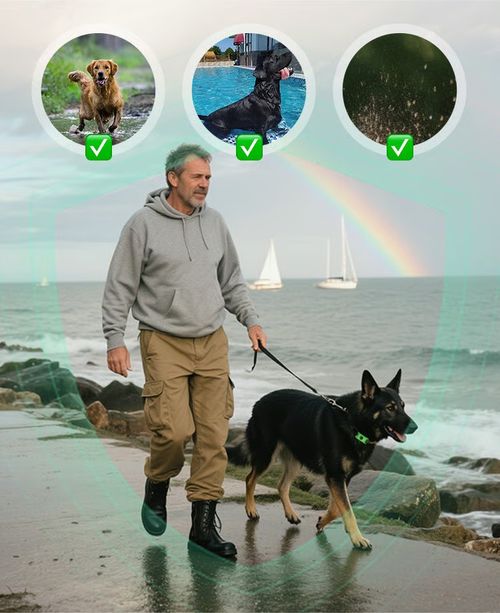 Pet flea and tick rings effectively prevent flea and insect bites.