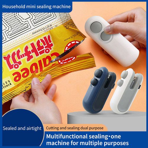 2PCS USB Rechargeable Portable Food Plastic Bag Sealer