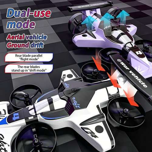 Racing car that can take off -2026 new land air dual-use drone