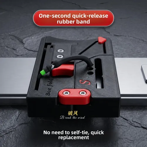 MagaPivot Card EDC Pocket Box Fold Quick Change Rubber Band Magic Box Folding Card Slingshot Enlarged Magazine Radish Life Card