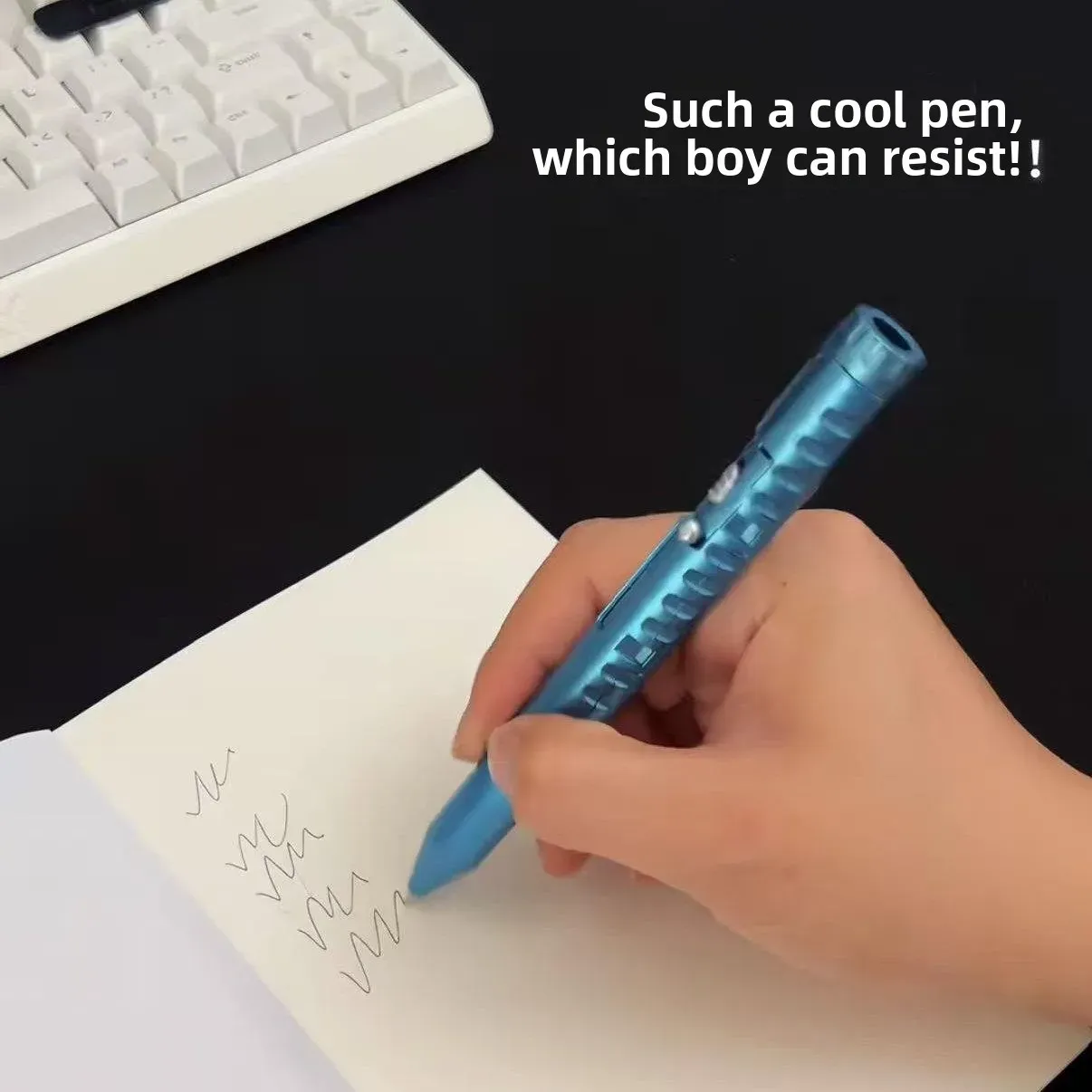 Cool Stress Reliever Bullet Pen Ejection Writing Stationery for Students Business Supplies Neutral Pen Multifunctional