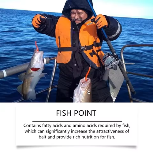100ml Red Worm Bait Fish Attractant High Concentration Fish Bait Attractant Enhancer Liquid Strong Scented Fish Attractants
