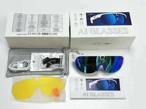 Shooting AI smart glasses 800W pixel photo and video recording Bluetooth music