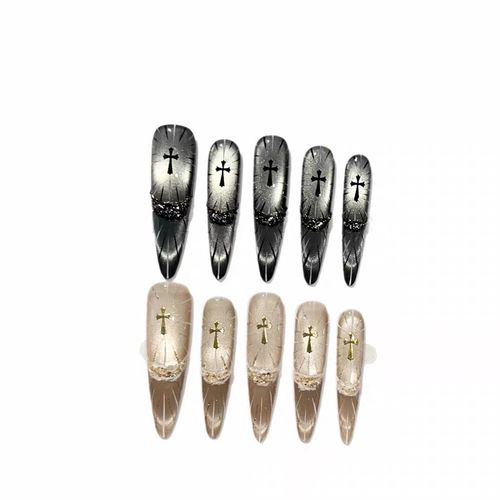 Holy Light Oracle Handmade Press-on Nails