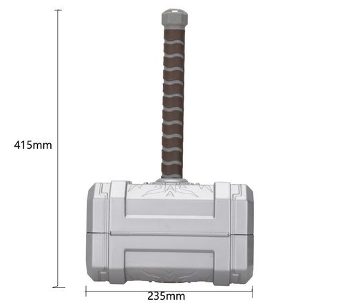 Multifunctional Hand Operated Thor's Hammer Tool Box Set with Hex Wrench Household Repair Kit