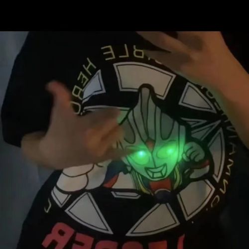 Ultraman Light-Up Pure Cotton T-Shirt