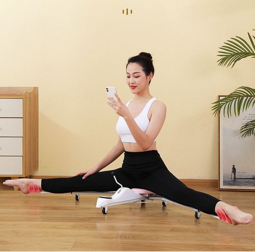 Splits training device for leg stretching, hip opening, ligament stretching, splits, leg press, slimming, and beautiful legs