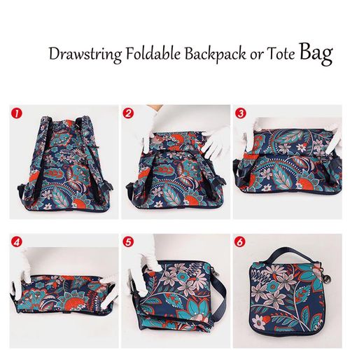 Waterproof foldable drawstring backpack, travel bag, hiking backpack