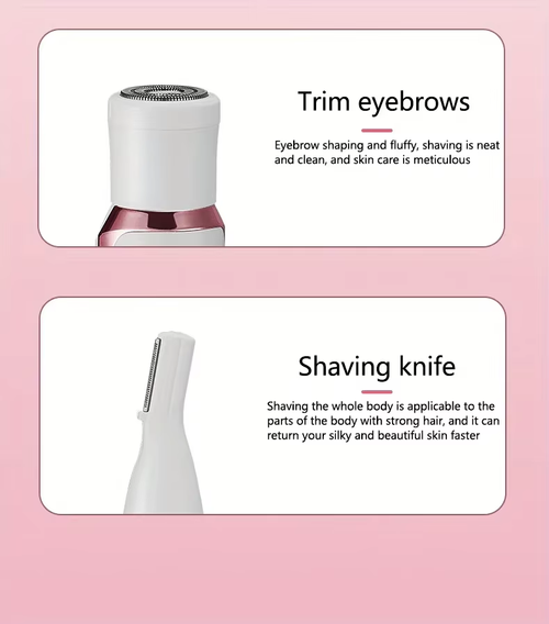 4-in-1 Electric Hair Remover for Women