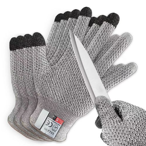 5-level Anti Cutting Gloves, Gardening Anti slip and Anti Cutting Gloves HPPE Gloves for protection