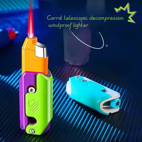 OriginalityGravity Radish Decompression Inflatable Gas Turbine Torch High Flame Lighter