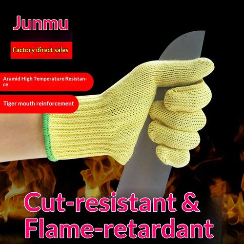 Aramid Gloves: Flame-Retardant, Cut-Resistant, Abrasion-Resistant, Spark-Resistant, and High-Temperature Resistant