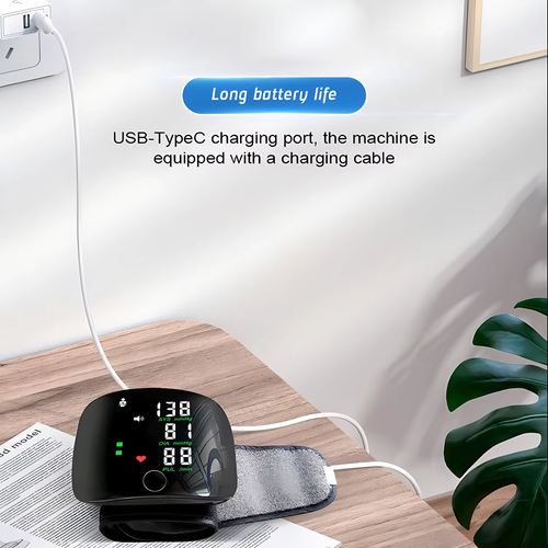 Wrist blood pressure monitor