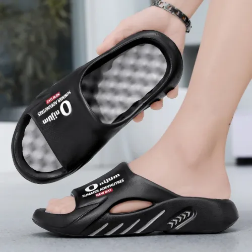 Thick soled high-end slippers trendy brand