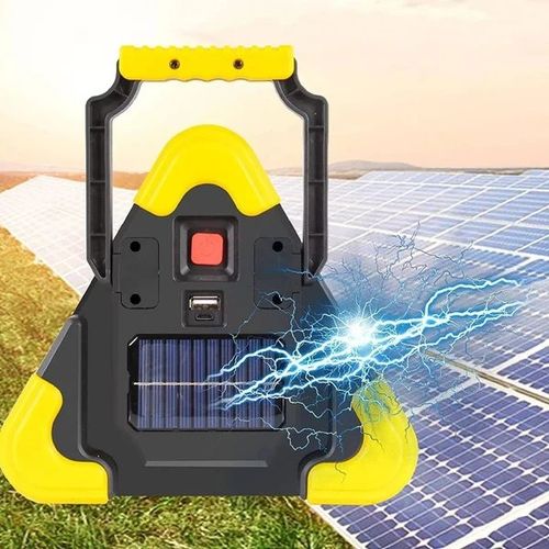 3-IN-1 SOLAR EMERGENCY TRIANGLE ROADSIDE WARNING LIGHT