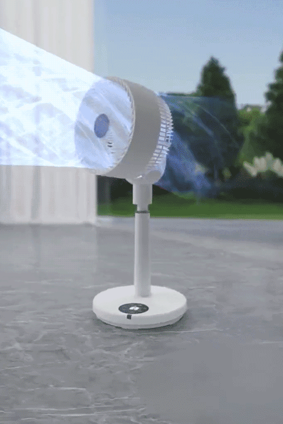 Ultra-quiet floor-standing energy-saving circulation fan