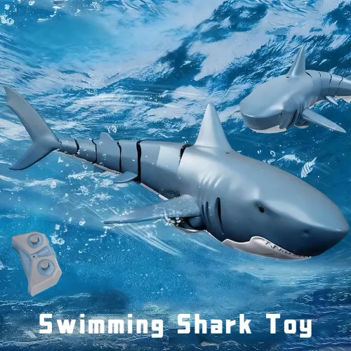 Smart Rc Remote Controlled Shark Charging Bionic Electric Motor Fish Simulation Rocking Fish