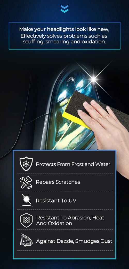 🚗✨2PCS Car Headlight Repair Fluid