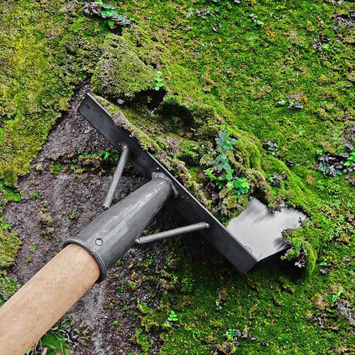 Multifunctional Outdoor Garden Cleaning Shovel Square Manganese Steel Flat Shovel Heavy Duty Square Garden Shovel Spade