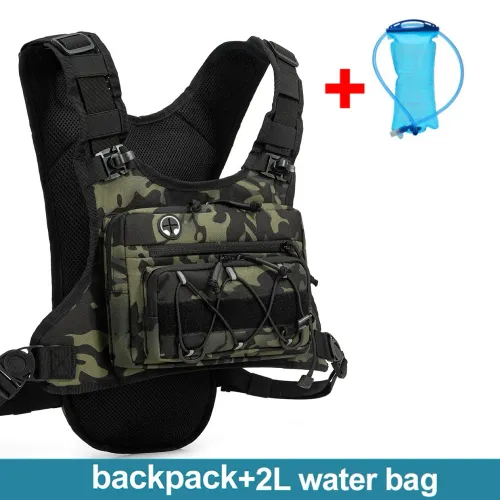 Running Chest Pack Hydration Vest For Cycling Hiking Bicycle Race Marathon Bag Men