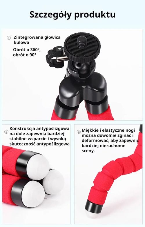 Photographic Wonder  Octopus Lazy Cell Phone Stand