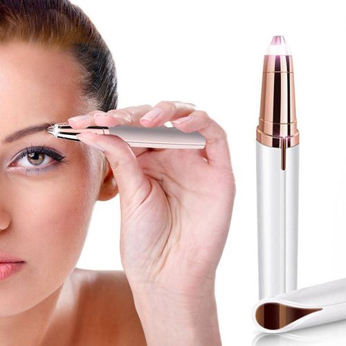 Rechargeable eyebrow trimmer