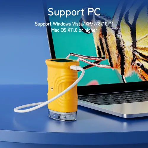 Rechargeable Mini Pocket Digital Microscopes Portable