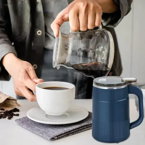 Electric Coffee Grinder Stainless Steel Multifunction Mill Household Spice Powder Grinding Maker Small Wall Breaker Easy Clean