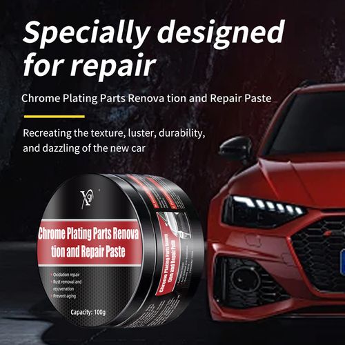 Car chrome parts refurbishment and repair paste, stain removal, water stains, metal gloss strip polishing paste