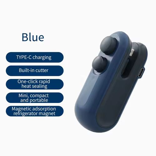 2PCS USB Rechargeable Portable Food Plastic Bag Sealer