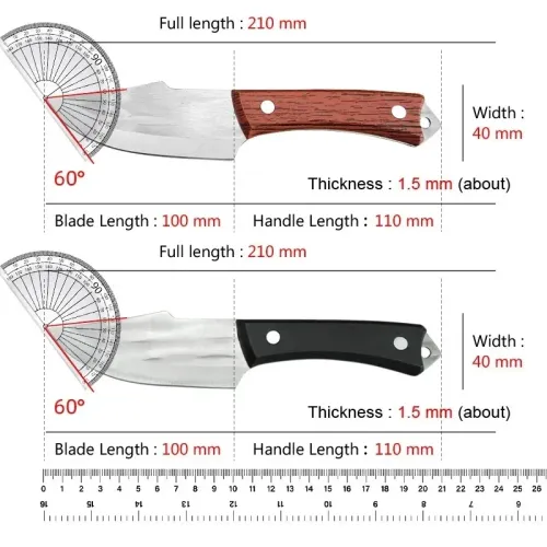 2PCS Hand-Forged Outdoor Tools