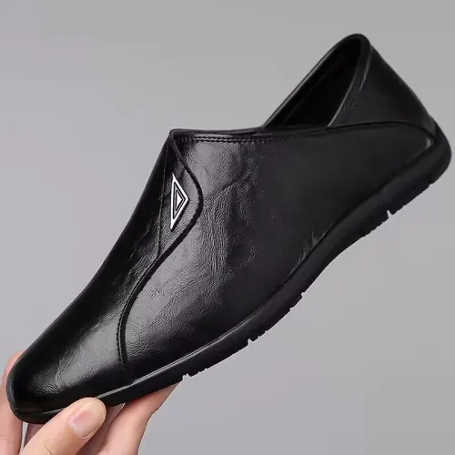 Casual Slip on Shoe Comfy Loafers Men Outdoor Non-slip Driving Shoes Comfy Man Business Footwear