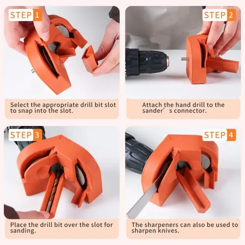 Sharpener suitable for all drill bits, electric drills, and diamond grinding wheel tools