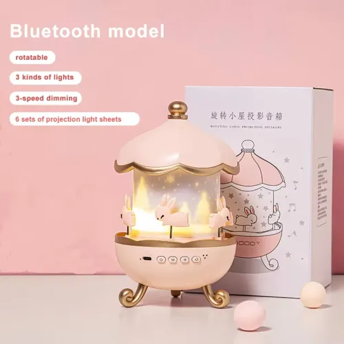 Starry Sky Light Projector Music Box