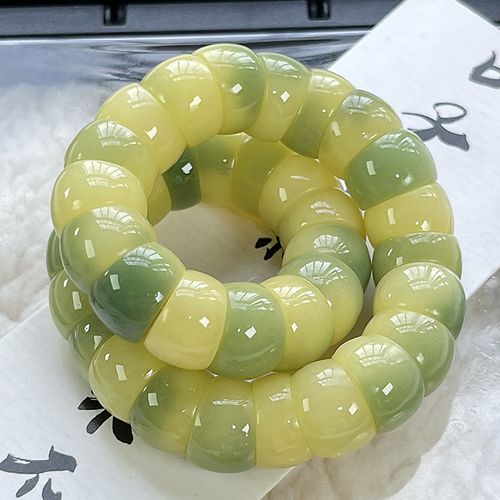 Natural Handmade Bodhi Multicolored Bead Bracelet for Anxiety