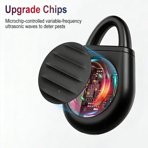 No more trouble from birds, beasts and locusts！Portable Ultrasonic Bird Repellent Keychain