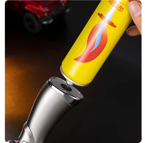 🔥 Professional Quad-Jet Torch Lighter Ultra-Hot Blue Flame Adjustable Refillable Lighter 💎