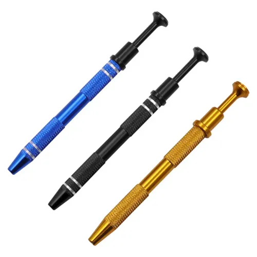 3PCS Electronic Component Grabber Four Claw IC BGA chip gripper Extractor Screw Picker Pick Up pen Electronic Repair Hand tool