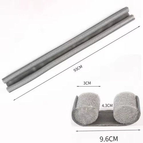 2PCS Flexible Under Door Draft Stopper Door Bottom Seal Strip Weather Strip Thicker Anti-Cold Gap Blocker Sealing Weather Strip