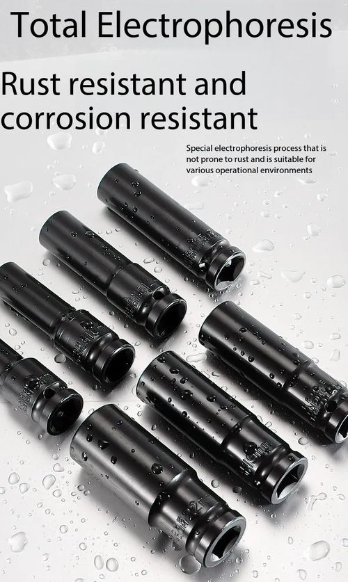 10Pcs Extended Deep Socket Wrench Tool Set