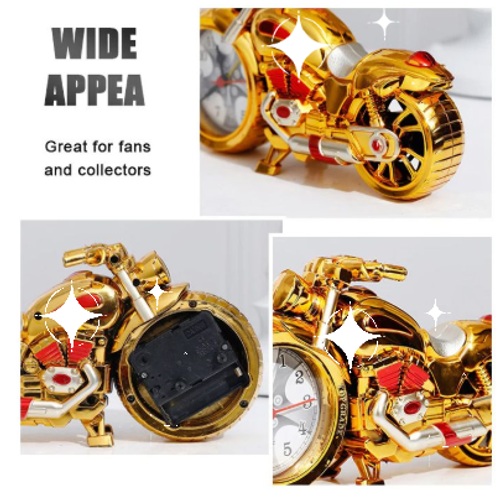 Creative Motorcycle Alarm Clock