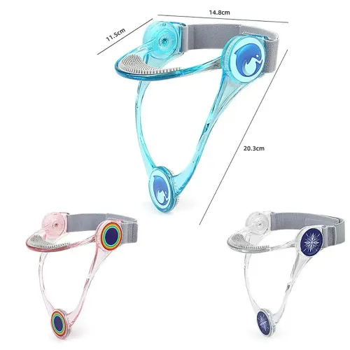 Adjustable Neck Brace TPU Cervical Spine Relief Cervical Collar Foldable Neck Correction Neck Traction Device Office and Home