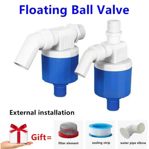 Smart Water Valve Float Valve for Water Tank Male Thread Floating Ball ValveVertical Exterior Valve