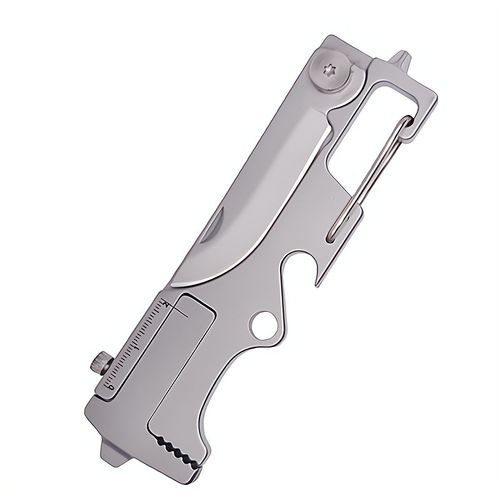 9-in-1 keychain multifunctional stainless steel tool
