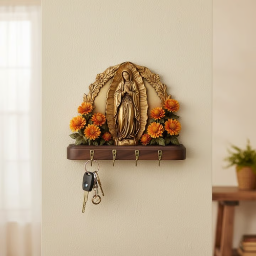 Our Lady of Perpetual Help Wall Key Holder